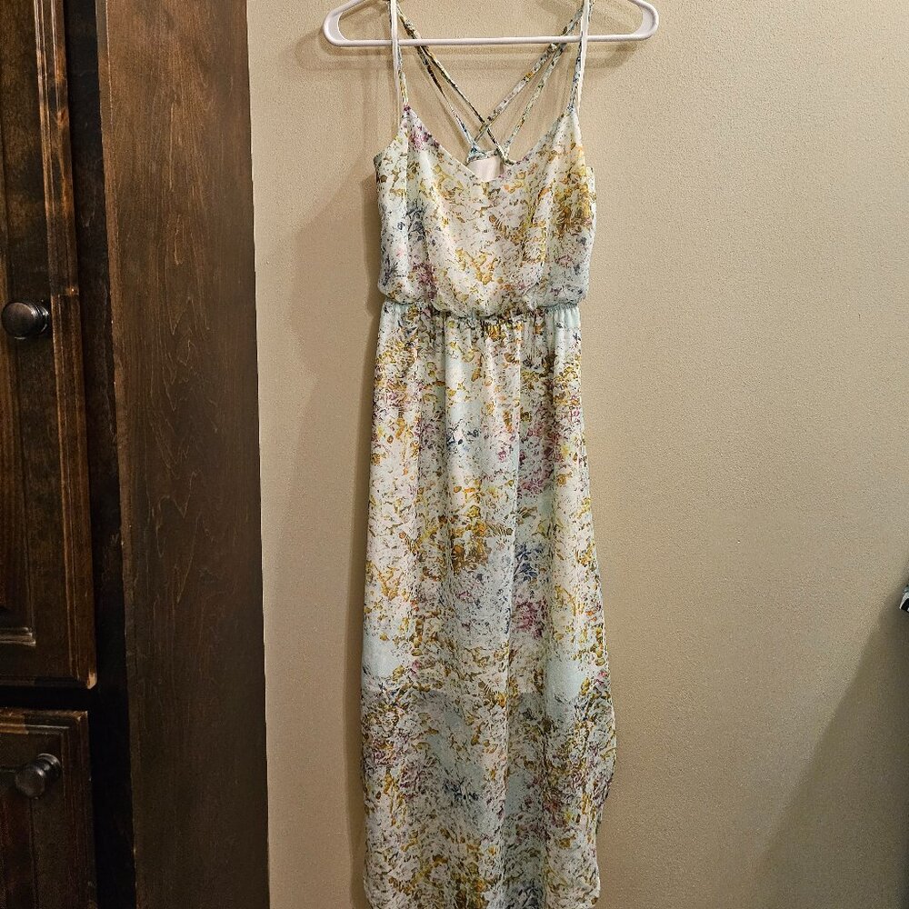 BCBGeneration chiffon sleeveless dress